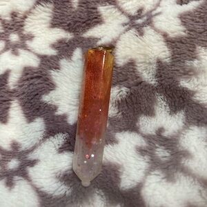 Red and White Crystal Pendant (handmade)